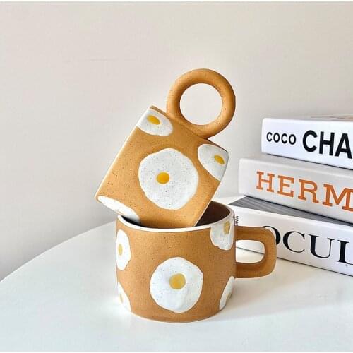 Japanese-style Ceramic Coffee Cup Tea Cups Drink Afternoon Tea Party Mugs Cute Breakfast Drinking Milk Utensils Home Drink Gifts