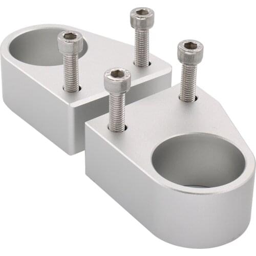 CNC Machined Mounts Extension Kit for VFR800 2014 2015 R 1200GS LC ADV