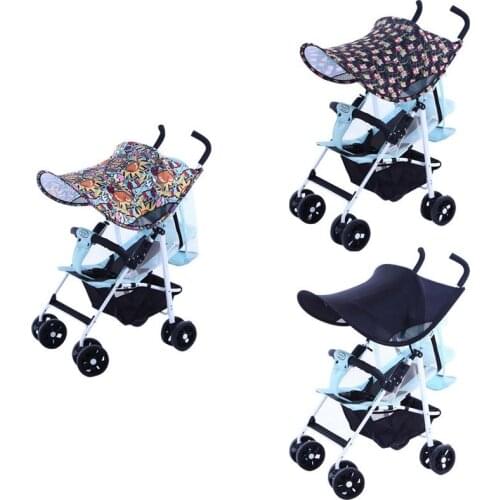 Baby Stroller Sun Visor Anti-uv Sun Sheild Shade Canopy Cover Cap for Prams Pushchair Car Seat Carriage Accessories Cap Sun Hoo