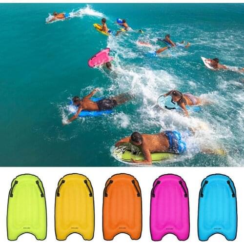 Inflatable Surfboard Adults And Children Can Swim With Floating Water Row Floating Surfboard Auxiliary Buoyancy Mat W4Q0
