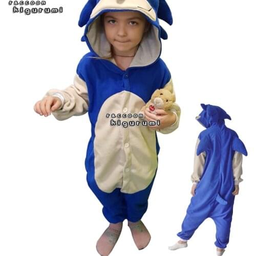 Boy Cartoon Movie Cosplay Onesie Unicorn Pajama Children Baby Animal Halloween Sleepwear Girls Raccoon Kigurumi Kids Hedgehog