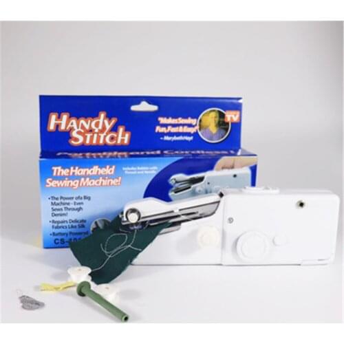 Portable Mini Electric Sewing Machine Handheld Single Thread Sew Machine Household Clothes Stitch Tools Smart Handy Needlework