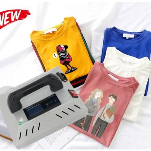 Portable heat press machine Small heat transfer press machine Mini iron type ironing machine Wall coat heat press machine