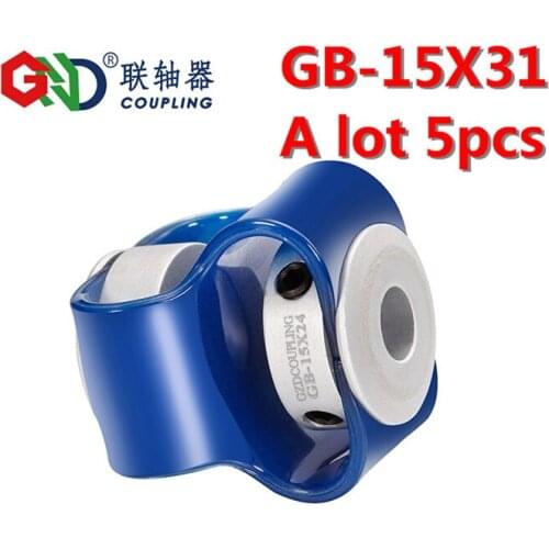Shaft coupler GB aluminium alloy 8 type encoder special series encoder coupling GB-15X31 a lot 5pieces for flexible