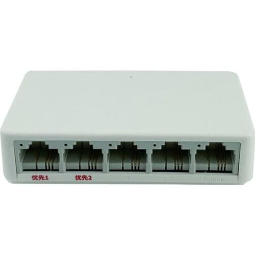Video Surveillance Special 5 Port Net Switch Stabilization 10/100Mbps 100/1000Mbps Intelligent Stream Mini with Power Adapter