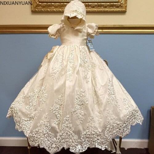 Vintage Flower Girls Dress for Wedding Evening Children Princess Party Pageant Long Gown Kids Dresses for Girls Formal Clothes