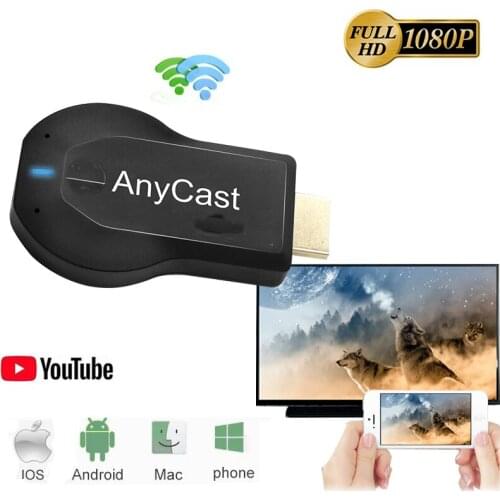 1080P WiFi TV Stick Full HD M2 Plus HDMI-compatible AnyCast Display TV Dongle Receiver For Phone Android PC Mirror Screen