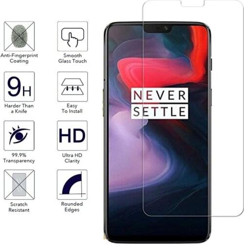 HD Tempered Glass For Oneplus 8T 7 7T 6T 5T 5 3T 3 1+7 One Plus 6 T 7T Nord N10 N100 Screen Protector Toughened Glass Cover Film