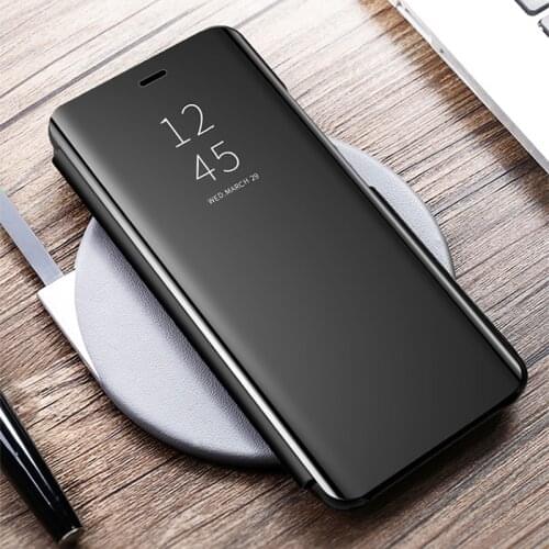 Mirror Filp Leather case For Apple Iphone 11 12 pro max Smart mirror Book Case for iphone 12 mini Luxury Phone Cover shell
