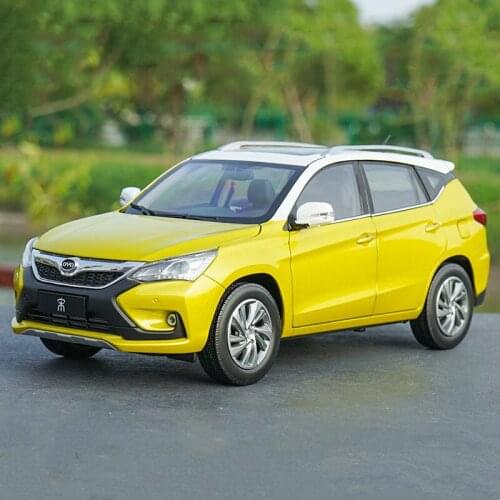 1/18 Alloy Casting Car Model Original Factory BYD Song Collection Decoration Holiday Gift