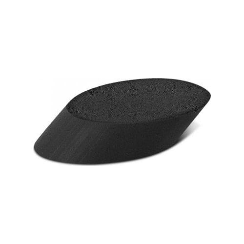 Black makeup sponge