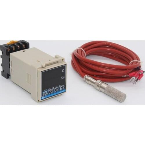 CJ-601 high temperature Din temperature and humidity controller Din Hygrometer & thermostat switch with high temperature sensor