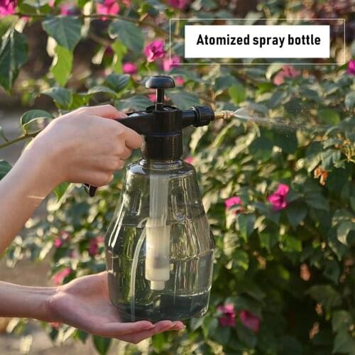 1pc Plant Flower Glass Garden Watering Pot Mister 1.2L Water Cans Sprayer Bottle Spray Irrigation Supplies Hairdressing Tool