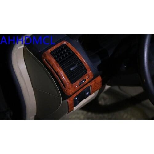 Car Interior Sequins Mouldings Modification Decorative Trim Frame Mahogany Color For Accord VII 2.0 2.4 2003 2004 2005 2006 2007