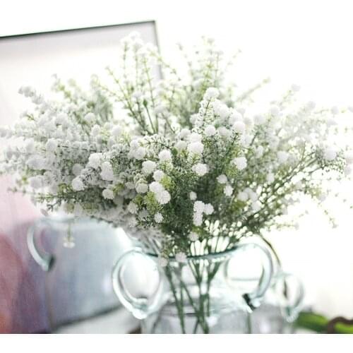 Artificial Gypsophila Baby Breath Fake Silk Babysbreath Flowers Plant for Home Wedding Party Decoration Products