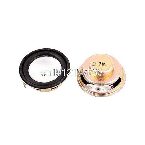 2Pcs 2W 8Ohm 36mm Round External Magnet Speakers for Toy Radio DIY