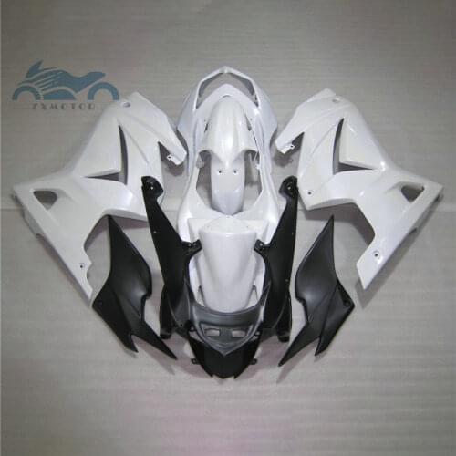 Customized Injection fairings kit for KAWASAKI 2008-2014 Ninja 250 ZX 250R motorcycle ABS fairing kits EX250 08-14 white parts