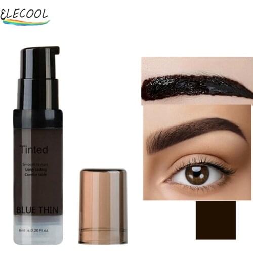 ELECOOL Eyebrow Cream Eyebrow Gel Makeup Eye Brow Wax Lasting 48 Hours Tint Eye Brow Dye Smooth Paint Pomade Cosmetic Wholesale