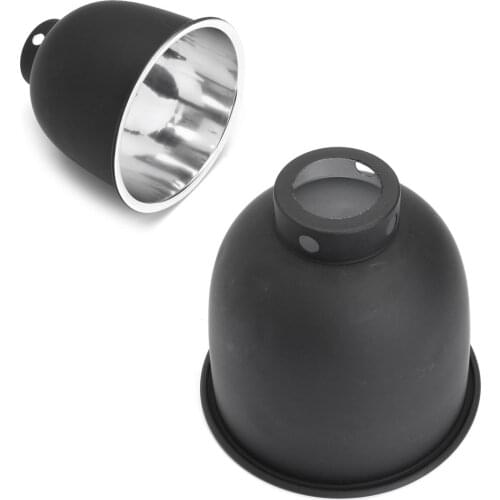 5.5" 7" reptile lamp holder heating dome aluminum UVB bulb, fixed clip for reflector of reptile pet, optional bracket