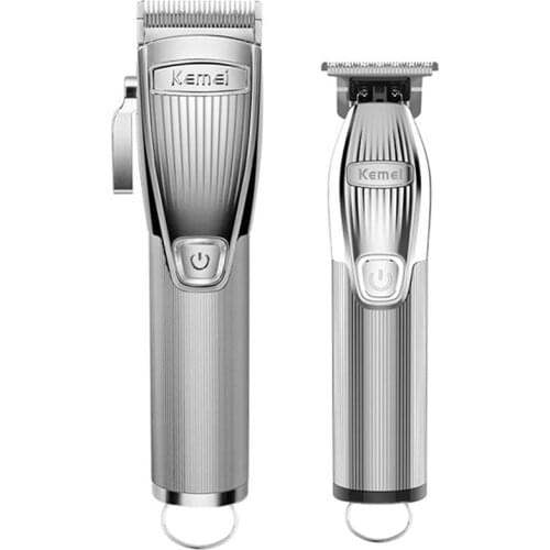 Original kemei barber shop electric hair clipper machine professional rechargeable for men beard hair trimmer cordless haircut