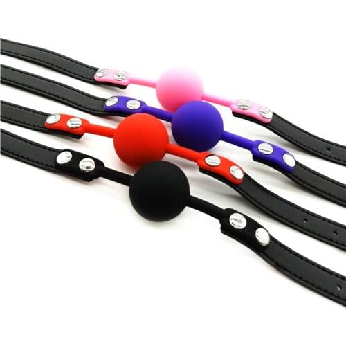 Soft Silicone Oral Fetish Open Mouth Gag Bondage Gear Slave Gag Ball Bdsm toys Fun Sex Games Adult Toys Sex Toys for Women