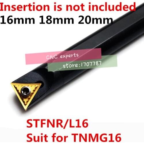 S16Q-STUNR16/STUNL S18Q-STUNR16/STUNL S20R-STUNR16/STUNL16 Internal turning tools Use CNC Carbide Insert TNMG160404/TNMG160408