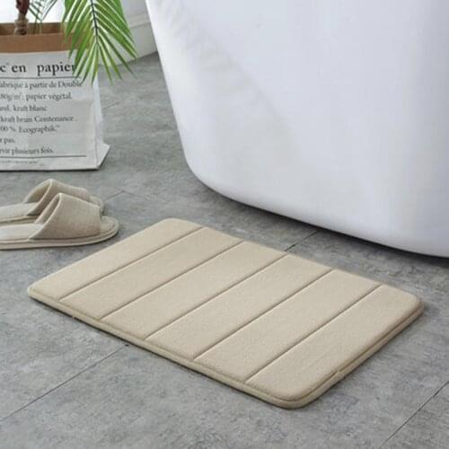 High Quality Bath Mat Bathroom Bedroom Non-slip Mats Foam Rug Shower Carpet for Bathroom Kitchen Bedroom 40x60cm 50x80cm