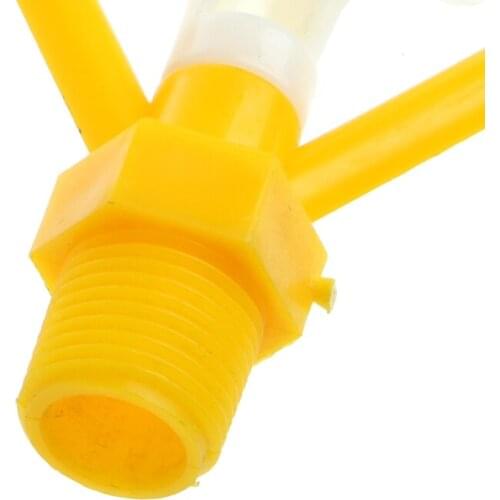 Y55D 1/2" 360 Degree Rotation Water Sprinkler Nozzle Head Yard Garden Lawn Irrigation