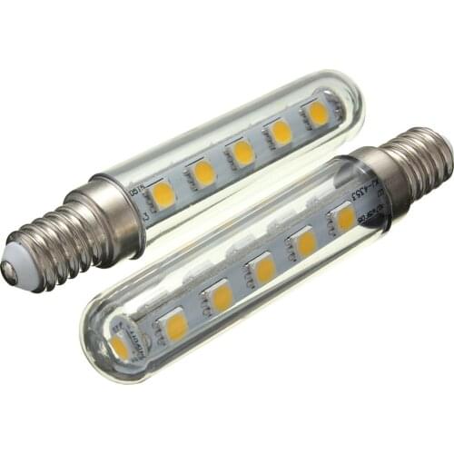 2pcs 2.5W Led Light Bulb For Kitchen Chimney Hood Exhaust Cooker 220V Warm White