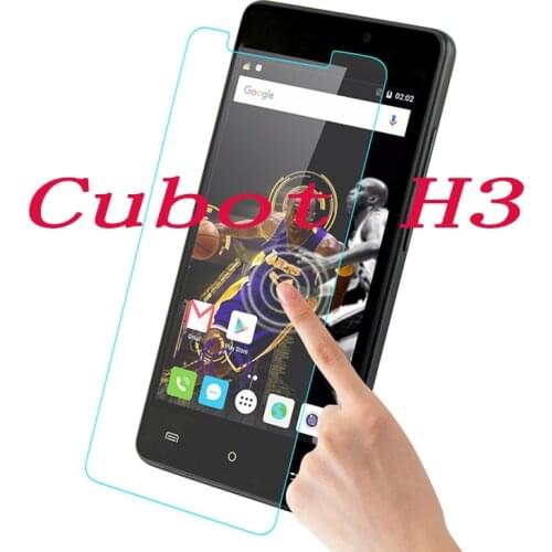 2PCS NEW Screen Protector mobile phone For Cubot H3 5.0" 9H Tempered Glass Film Protective Screen Cover