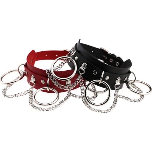 BGVfive Chokers On The Neck