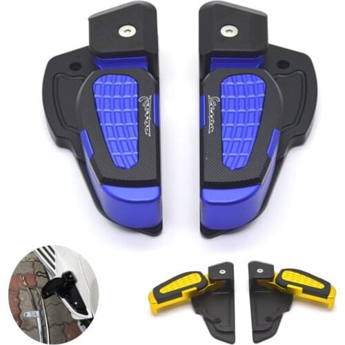 Partes del Motor de los pedales de pie plegable pedales para Vespa Primavera 125 150 Sprint 125 150 3vie