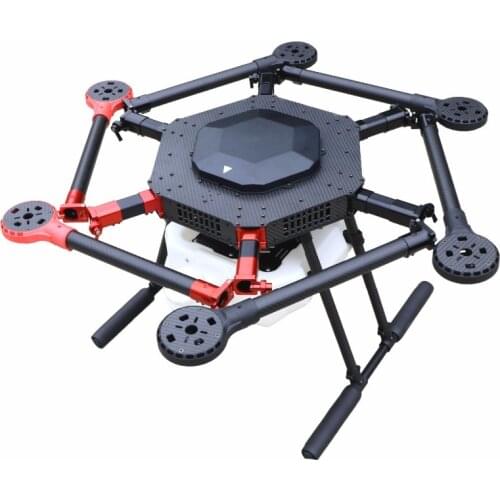 EFT 6-axis 10L / 10KG Agriculture drone spraying gimbal system 1400mm Wheelbase Folding frame part