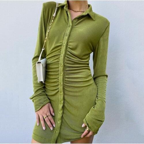 Модные платья-рубашки JNQHWH China At AliExpress