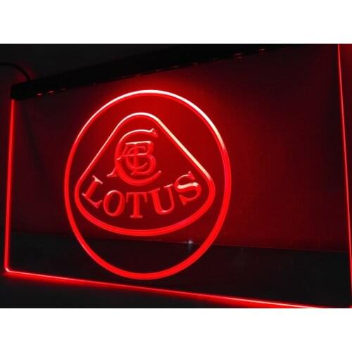 LG137- Lotus LED Neon Light Sign hang sign home decor crafts