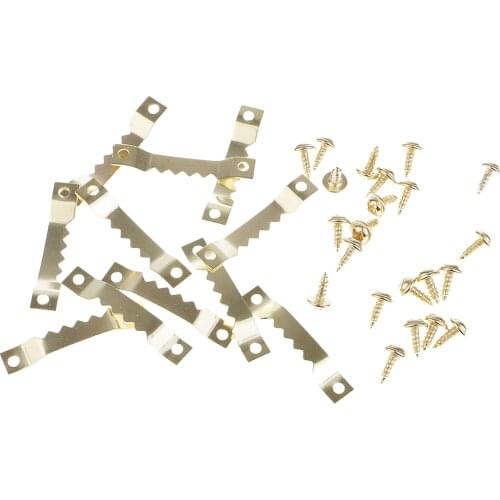 Set Of 100 Stable Picture Hanger Hanger With Screws Fastenings