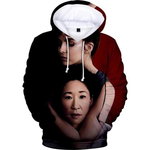 Sidno New Fashion Killing Eve 3D Hoodies Men/Women Autumn Winter Harajuku Style Hoodie 3D Print Killing Eve Sweatshirts