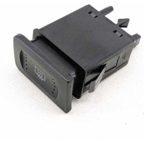 FHAWKEYEQ Rear Window Heater Defrost Switch Button For For VW Jetta MK4 Golf MK4 Bora 1J0 959 621 C 1J0959621C 1J0 959 621 C 01C