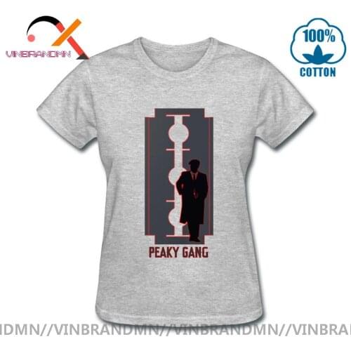 By Order Of The Peaky Blinders Tshirt Classic Movies Peaky Cool T-Shirt Vintage Tommy Shelby T Shirt Hip Hop Women T Shirt Femme