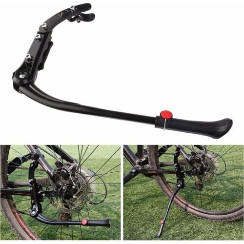 Aluminum Alloy Bicycle Kickstand Ajustable for 24-29inch MTB Bike Kickstands