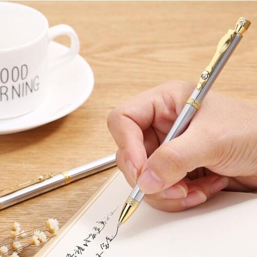 XianQin Luxury Metal Ballpoint Pen Roller Ball Pen for Writing 0.7MM Refill Gift Stationery Office School Supplies