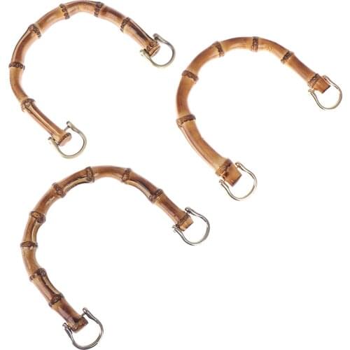 Bamboo Bag Handle Replacement For DIY Purse Making Handbag Shopping Tote