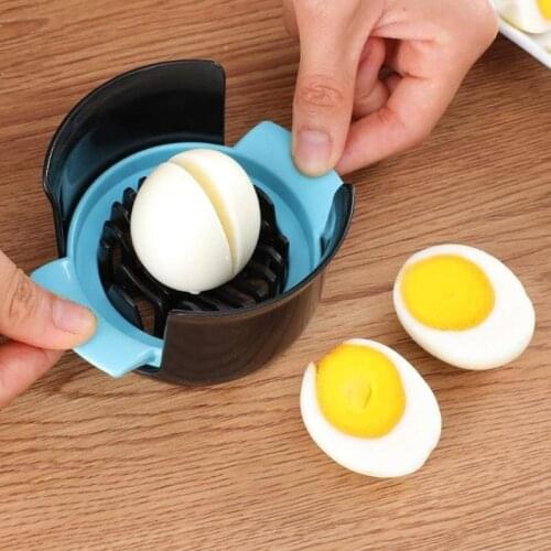 1pc Plastic Egg Cutter Multi-functional Egg Slicer Kitchen Gadgets Household Kitchen Egg Tools Kitchen Accessories