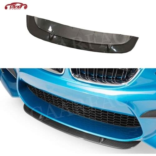 2 Series Carbon Fiber Front Lip Spoiler For BMW F87 M2 2016 2017 2018 Bumper Short Chin Shovel Guard