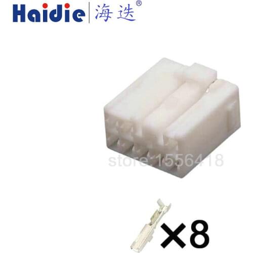 2sets 8pin auto wiring harness plug cable electric plug connector 6240-5031/7283-1080
