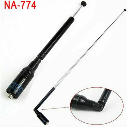 Nagoya Dual Band NA774 SMA-Female Antenna for Baofeng UV82 UV6 GT-3 A52 GT-3TP Extensible Stretched Antenna Long Antenna