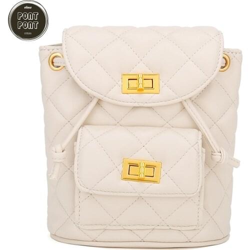 Designer Womens Backpack PU Leather Ladies Bag Sportive Fashion Bag Chain New 2020 Small Large Backpack Chic sac femme bolsas