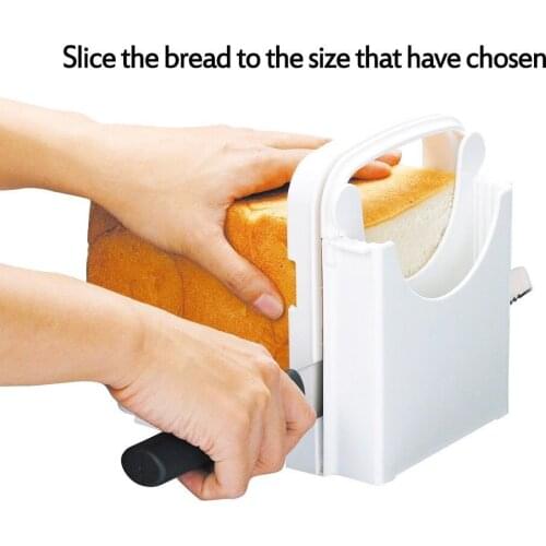Bread Cutting Guide Thickness Adjustable Bread/Roast/loaf Slicer Kitchen tool accessories Manual Convenience