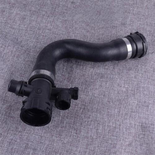 DWCX Upper Radiator Coolant Hose Pipe Water Line PA66-GF30 Fit For BMW X3 E83 LCI 2.5si 3.0i 3.0si 17123415433