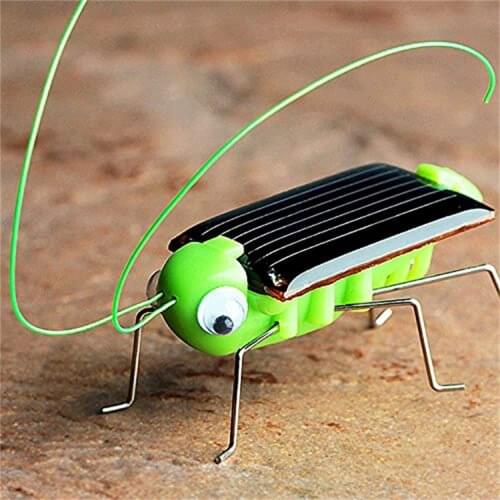 2021 Solar grasshopper Educational Solar Powered Grasshopper Robot Toy required Gadget Gift solar toys No batteries for kids